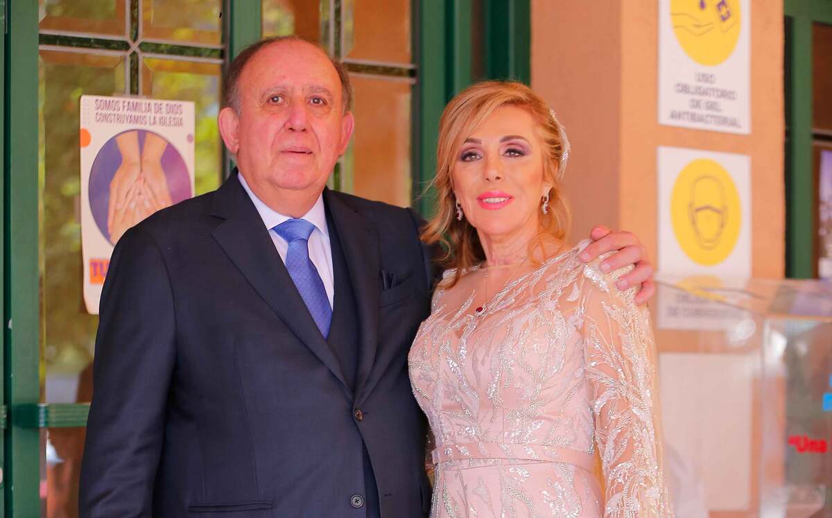 Papás del novio. Bernardo Bichara  y María Esther Assad