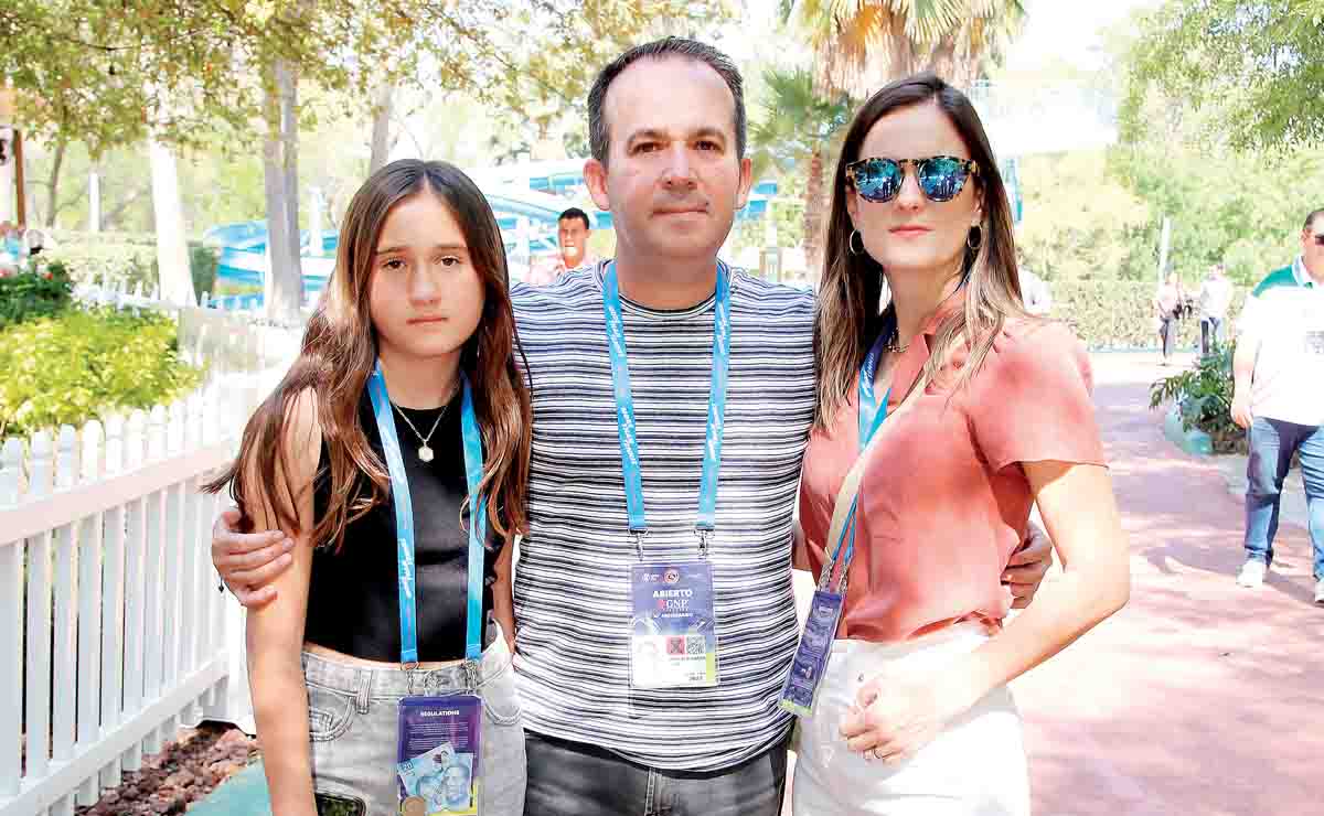 Regina Garza, Marcelo Garza y Sofía Garza / Fotos: Roberto Alvarado