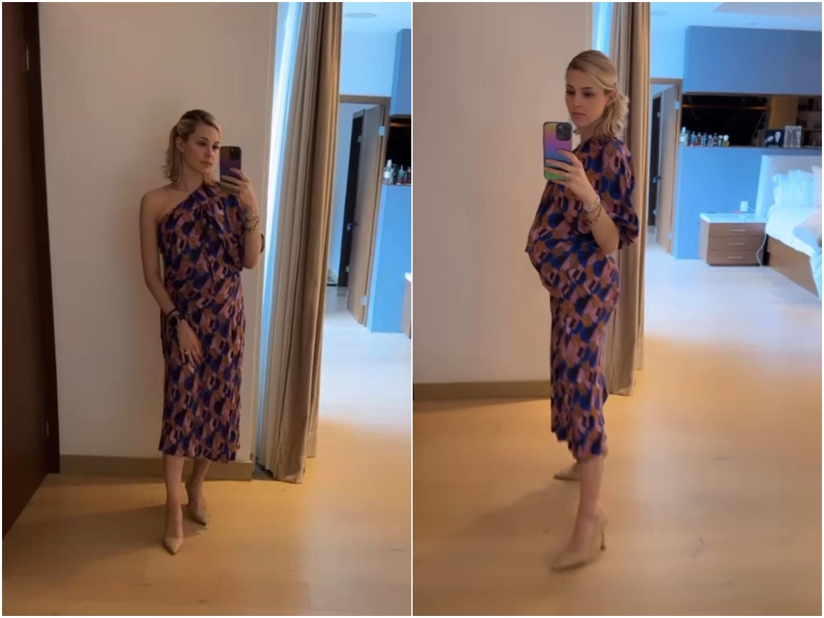 Mariana Rodríguez y el vestido bodycon que triunfó el 8 de marzo (Foto: Instagram)