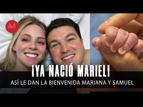 Mariana Rodríguez y Samuel García le dan la BIENVENIDA a su hija, Mariel
