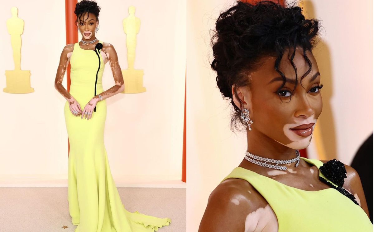 Winnie Harllow en los Premios Oscar 2023