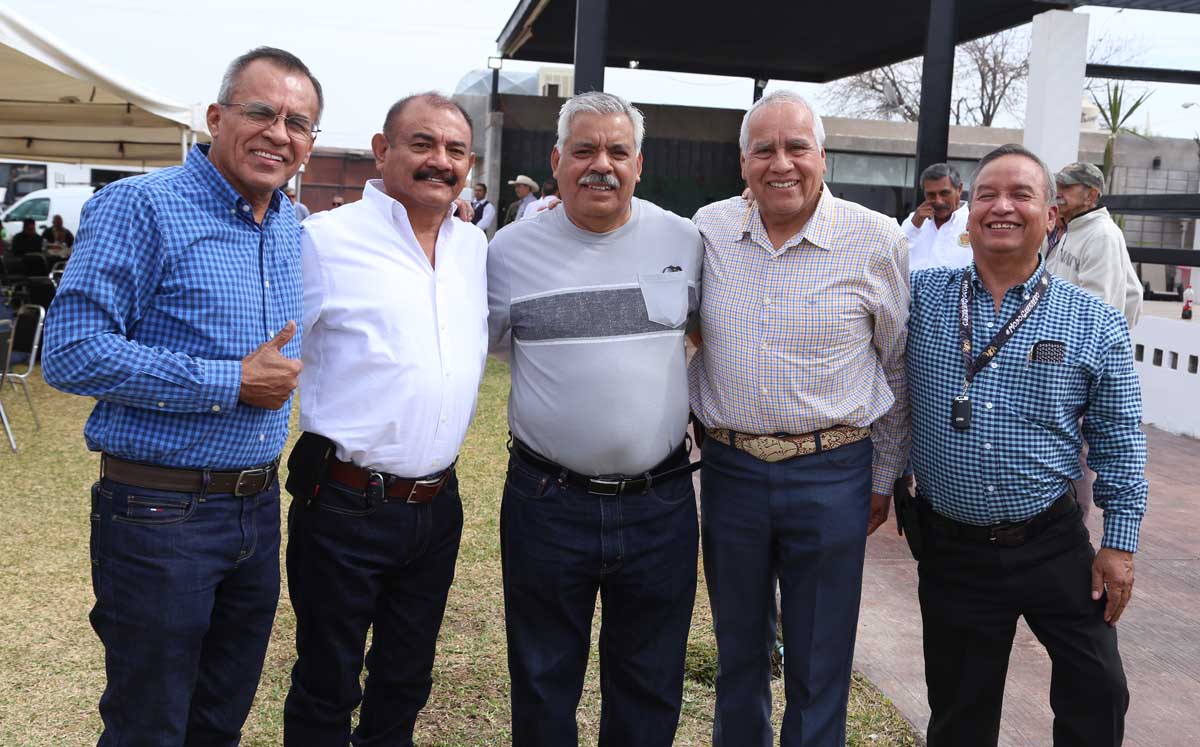 Agustín, Javier, José, Armando y Héctor