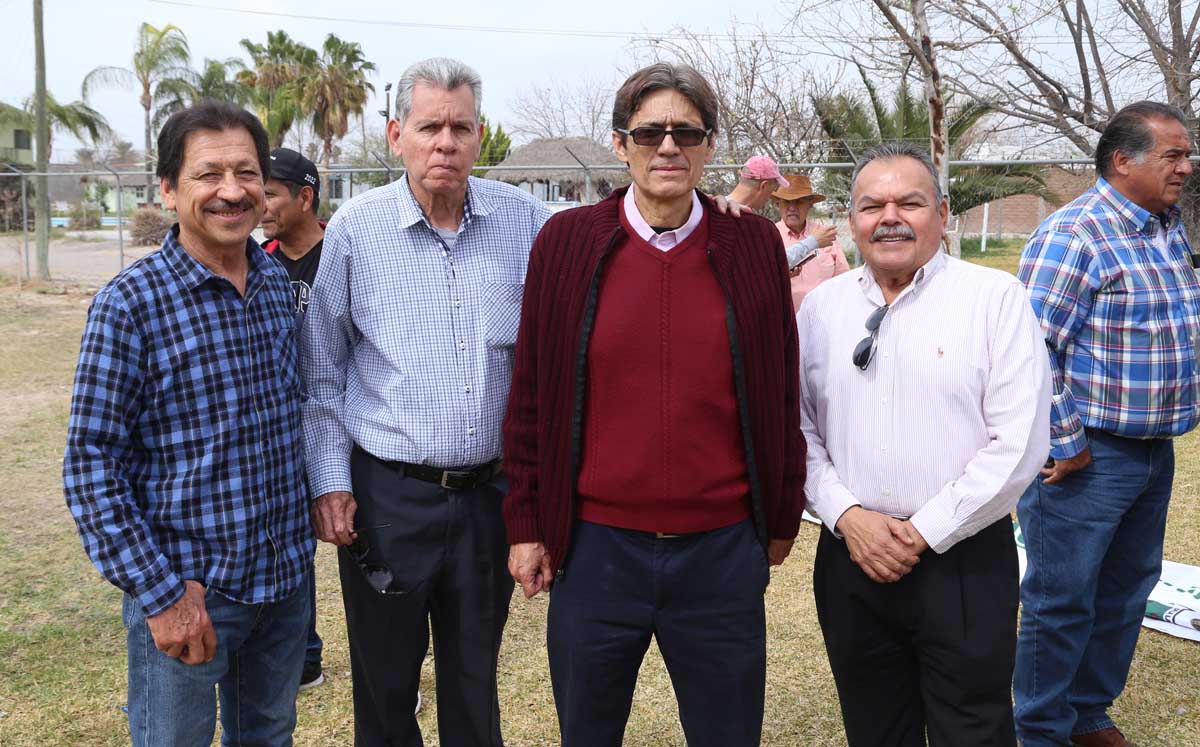 Marco Antonio, Martín, Ernesto y Daniel