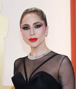 Lady Gaga y el vestido con transparencias en los Premios Oscar 2023 (Foto: Getty Images)