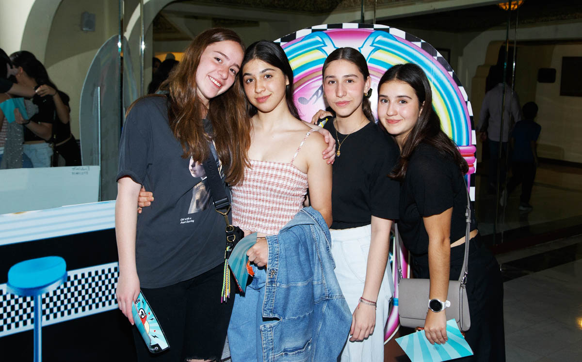 Mariana, Marifer, Daniela y Galia