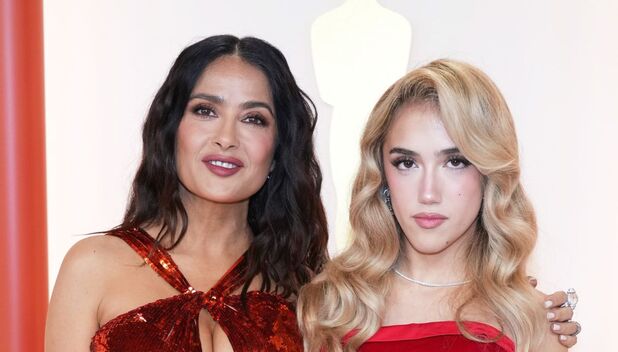 Valentina Paloma opacó a su mamá, Salma Hayek en los Oscar 2023 (Getty)