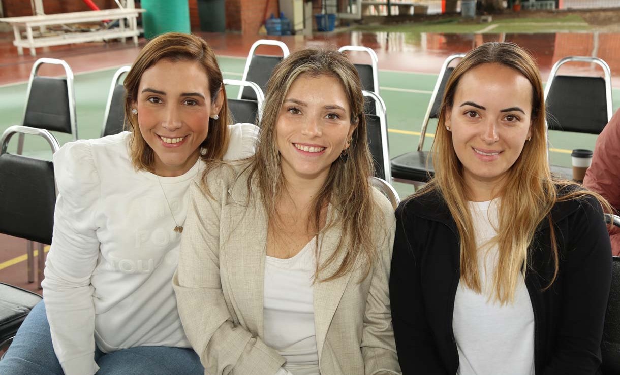 Diana Rosendo, Mariel Ferrigno y Sofía Navarro