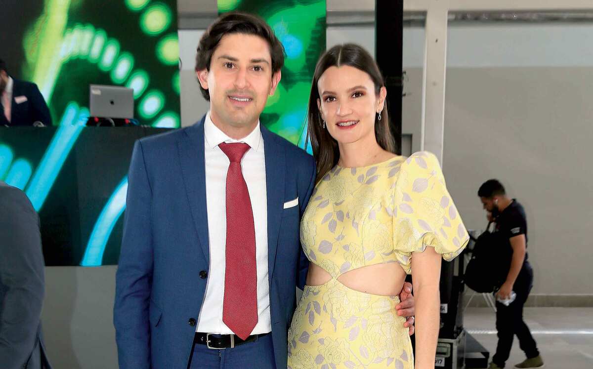 Andres Von Bertrab y Andrea Gómez