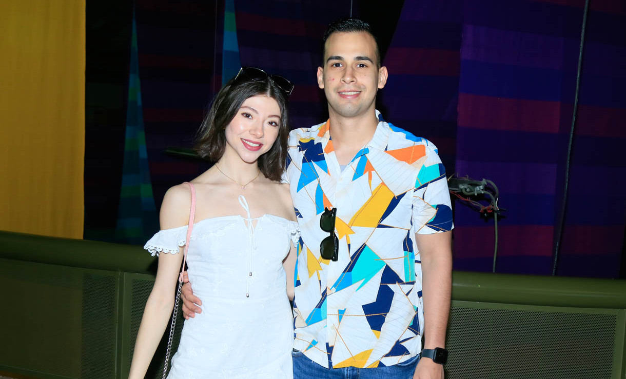 Valeria Tiznado y Andrés Piña