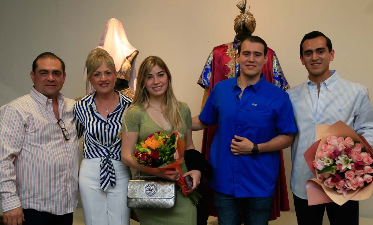 Roberto Cepeda, Anel García, Laura González, Alejandro Cepeda y Roberto Cepeda