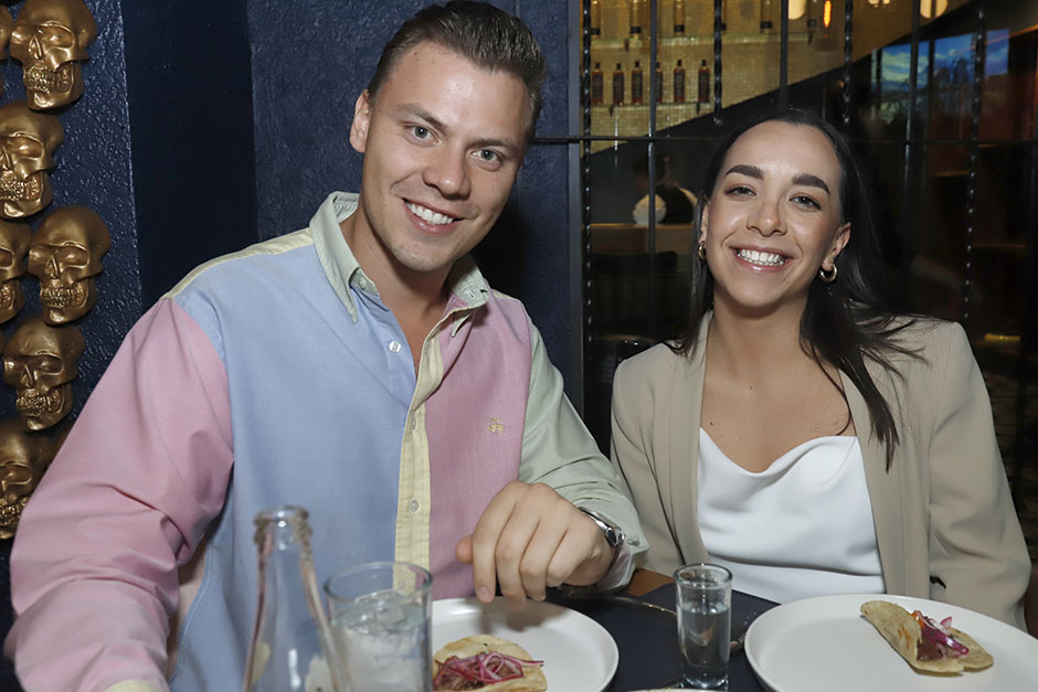 Cristóbal Rocha y Ana Fernanda García