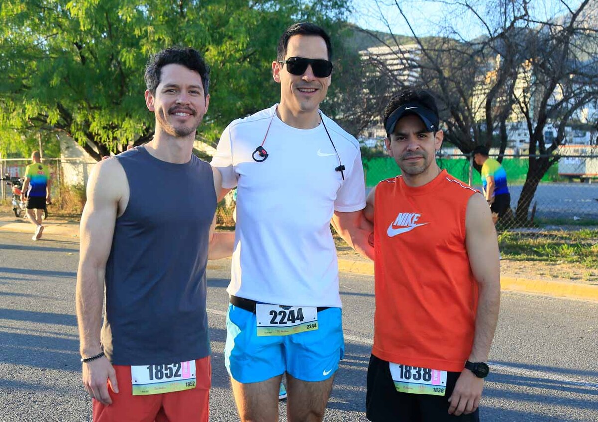 Eduardo Sosa, Patricio Madero y Raúl Flores