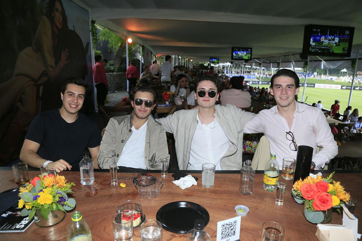 Juan Carlos Celada, Alejandro Frigolet, Daniel Ramonfaur y Emiliano Peña