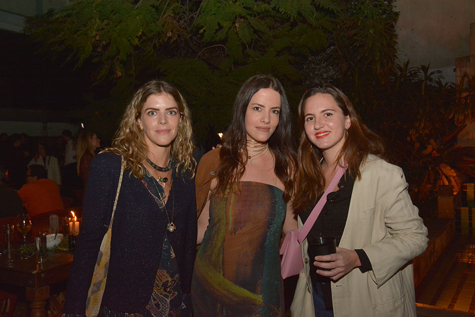 Eugenia Braniff, Mara Ortega y Claudia Llanza