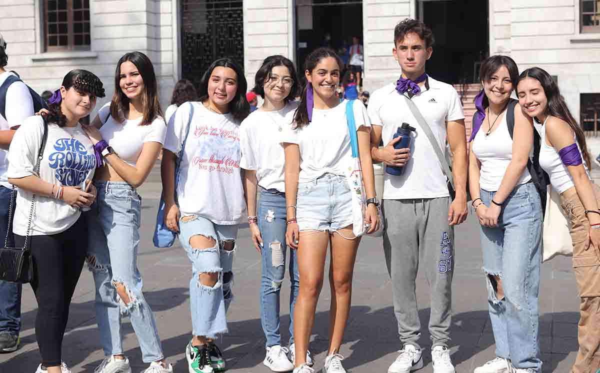 Alumnos de PrepaTec / Fotos: Dennis Hernández