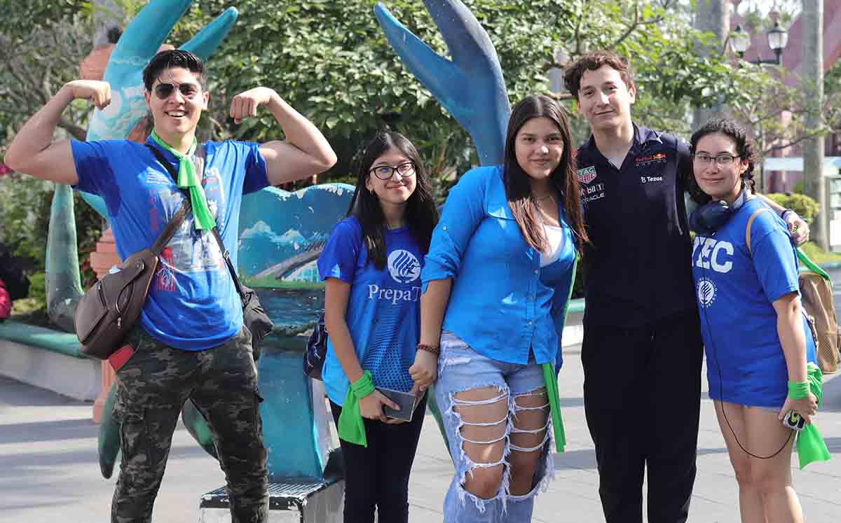 Alumnos de PrepaTec / Fotos: Dennis Hernández
