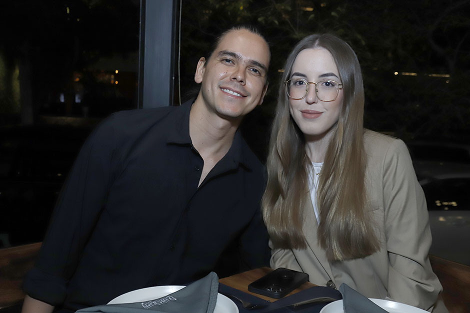 Gerardo León y Nicole Bonardel
