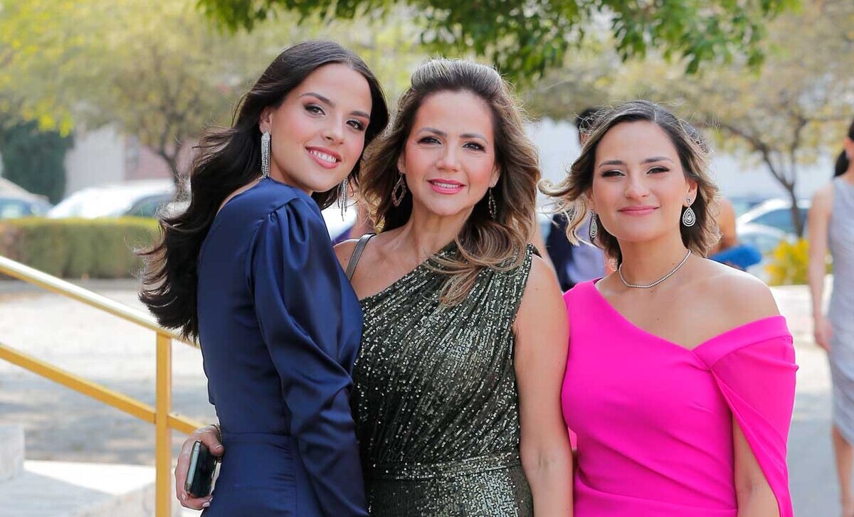 Isabella Garza, María Assad y María Paula Garza