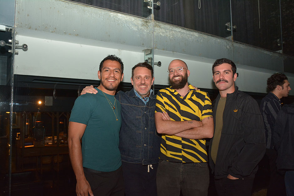 Jonathan Espinosa, Rudy Weissenberg, Fabien Cappello, Esteban Leñero