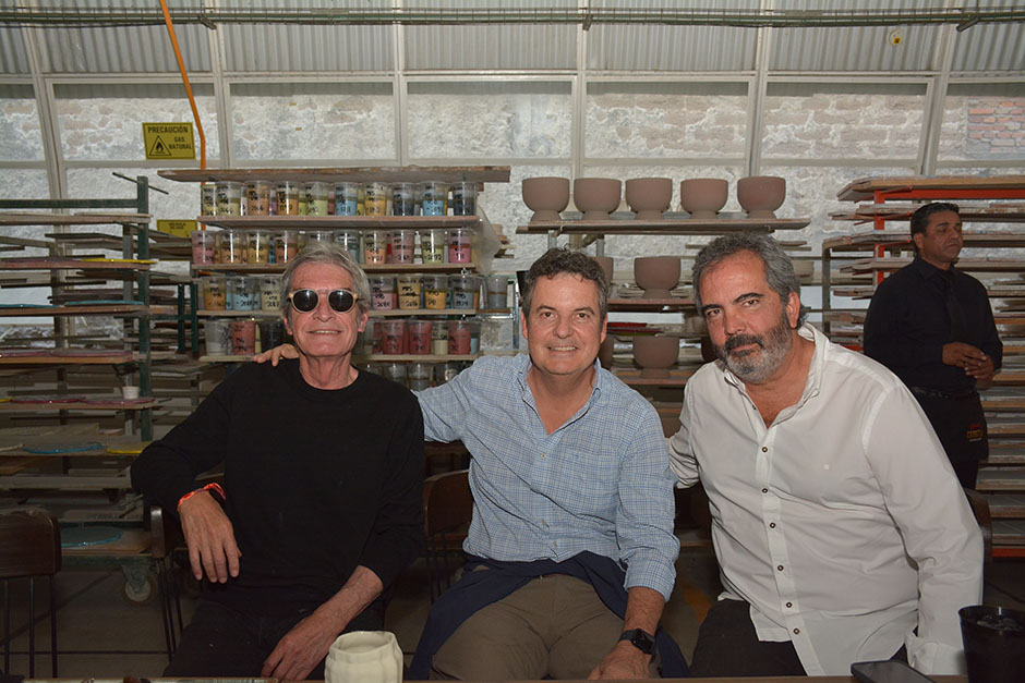 Juan Carlo Delatorre, José Medrano y Jorge Luis Hernández