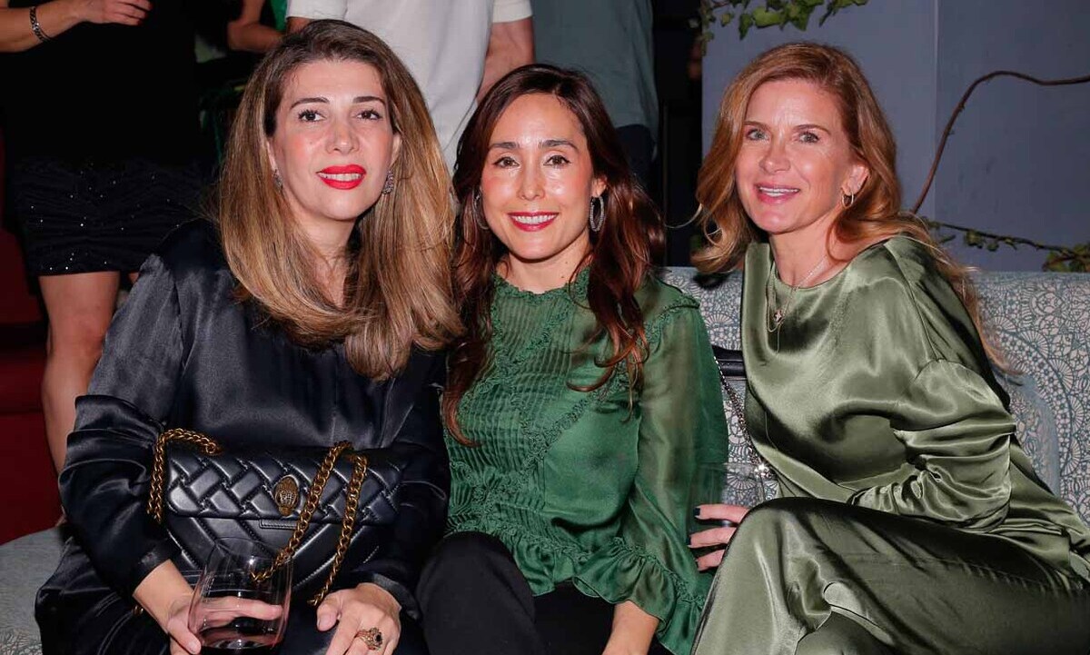 Leilany de Brenbauer, Claudia Hinojosa y Claudia de Anda
