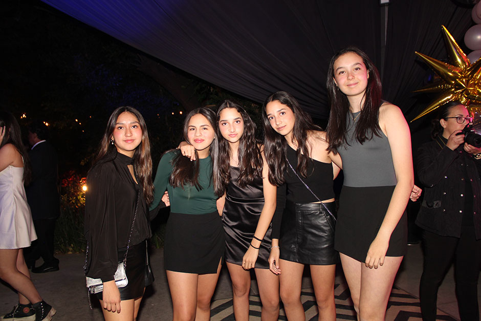 Luciana Zúñiga, Sofy Piamba, Karla Vera, Karla Vera y Majo González.