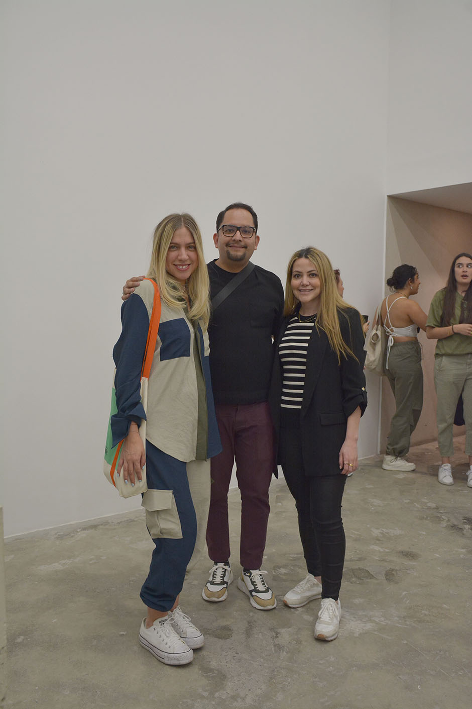 María del Mar Barrientos, Emilio Escobar y Aracely Garza