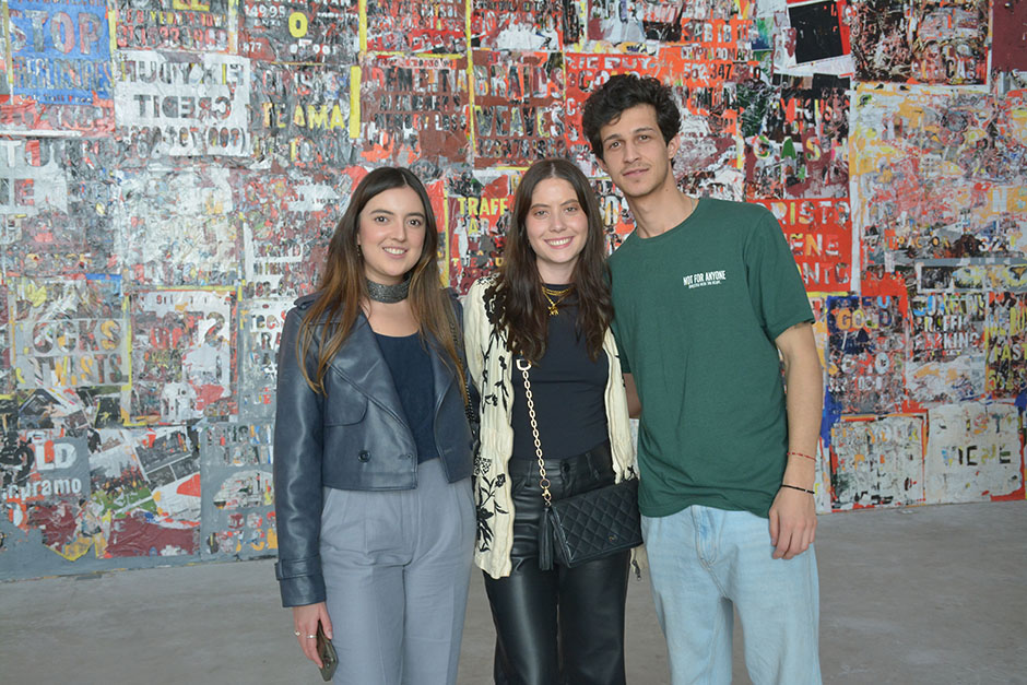 Mariana López, Florencia Pardo y Alejandro Morales