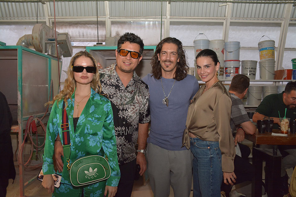 Nathalia Milán, Tomás Bermúdez, Carlos Ibarra y Ayari Anaya