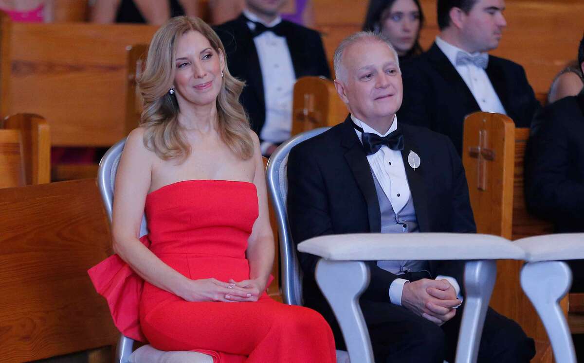 Papás De La Novia. Terina Bustindui de Garza Lagüera y Ricardo Garza Lagüera