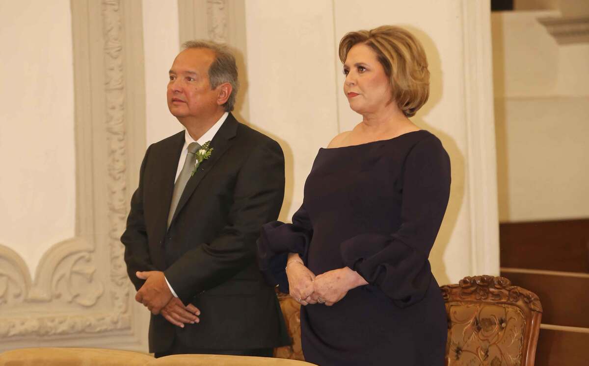 Papás del novio. Carlos Murillo y Teresita Nieto