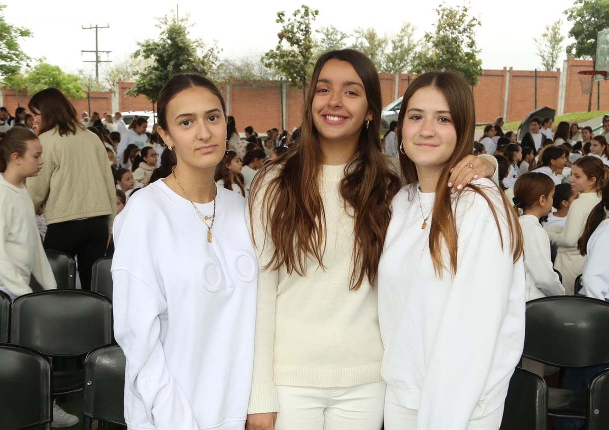 Regina Páez, Andrea Urquidi y Regina Guerra