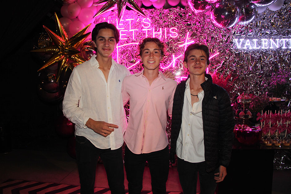 Rodrigo de la Vega, Carlos Rivera y Emiliano del Castillo.