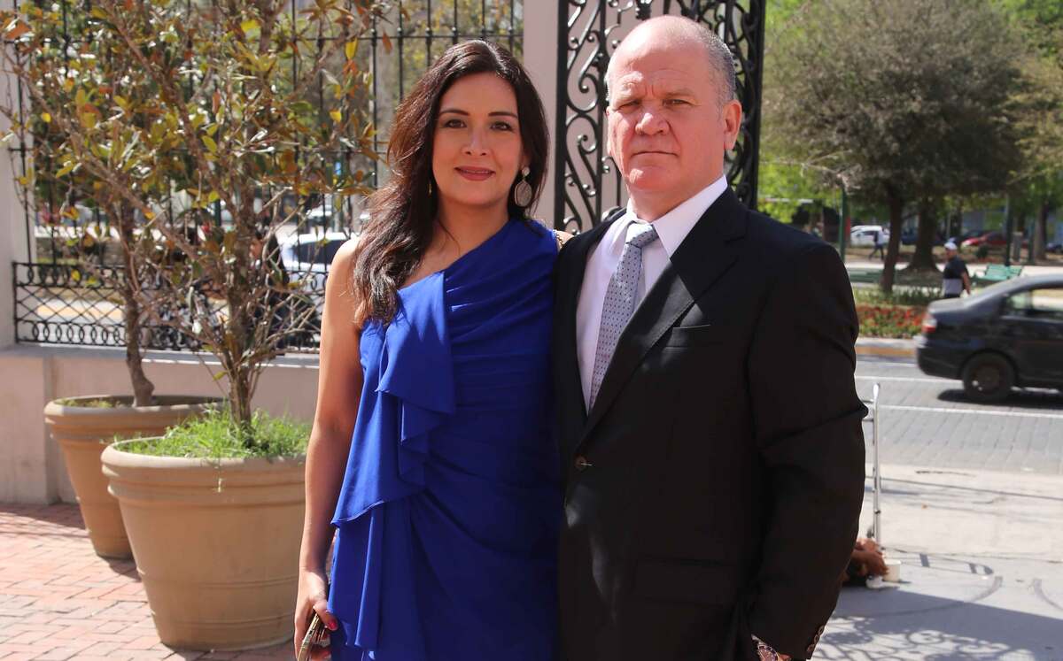 Sylvia Ruiz de Gómez Junco y Alejandro Gómez Junco