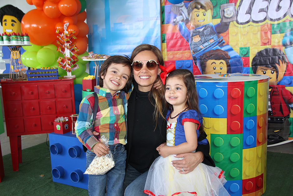 Tery González, Mateo Labastida y Luna Labastida