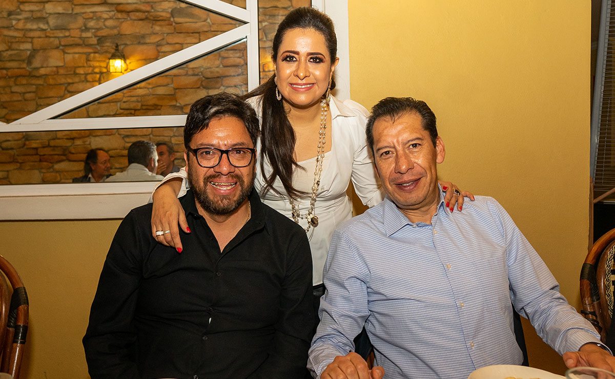 Ernesto Gómez, Laura González y Odilon López