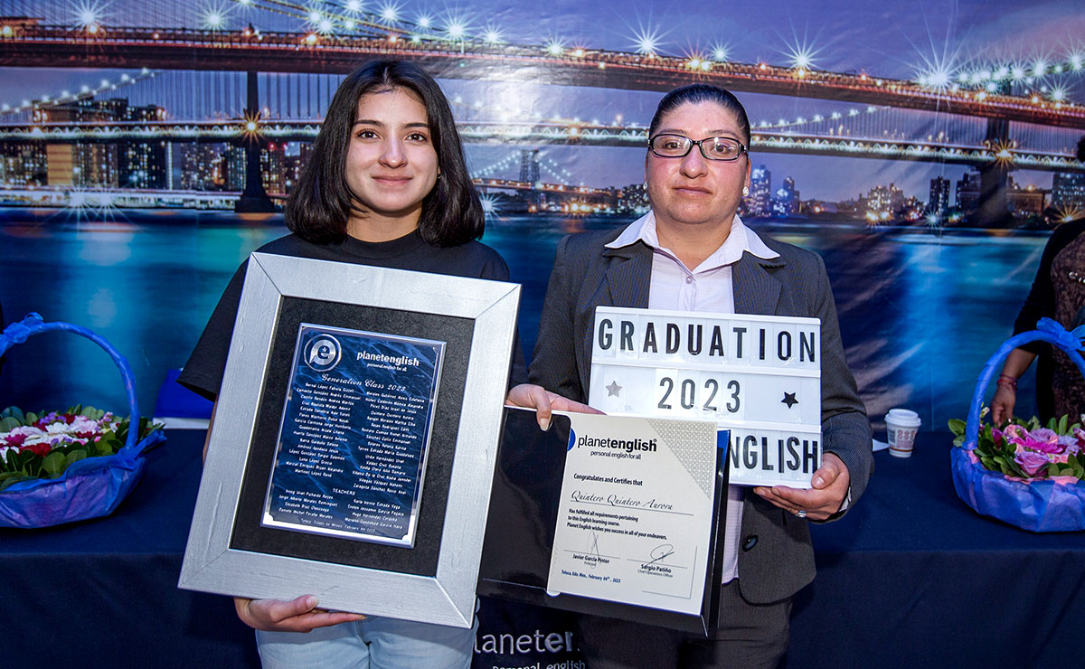 Graduados Planet English generación 2022 -2023