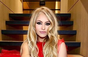 Paulina Rubio: vestido transparente de cola de sirena en gala Cartier (Instagram)