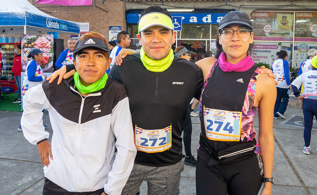 Daniel Garduño, Eduardo Garduño y Sandra Garduño,