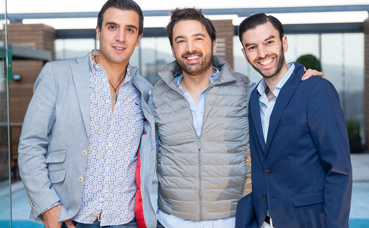 Felipe Escalera, Carlos Giron y Humberto Contreras