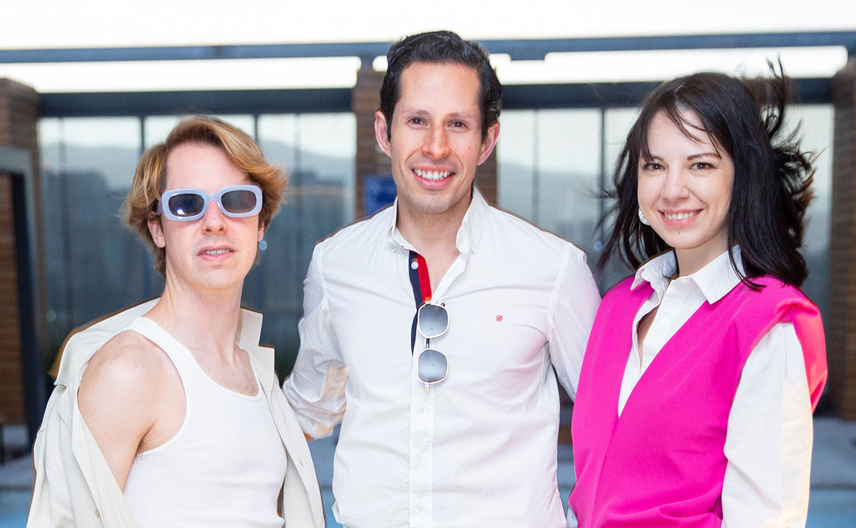 Pedro Vanhausen, Arturo Paniagua y Nikolina Jeremic