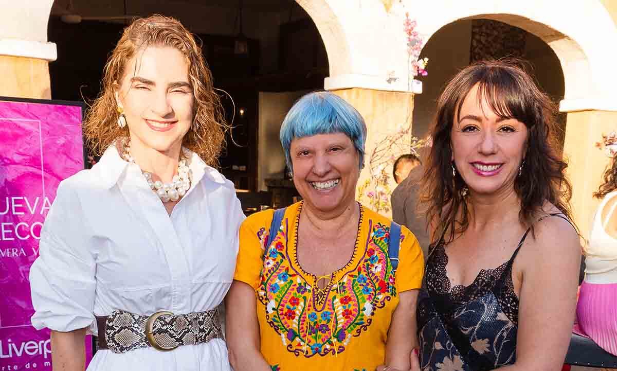 Pilar Gandini, Elvira Villa y Gabriela Rojas