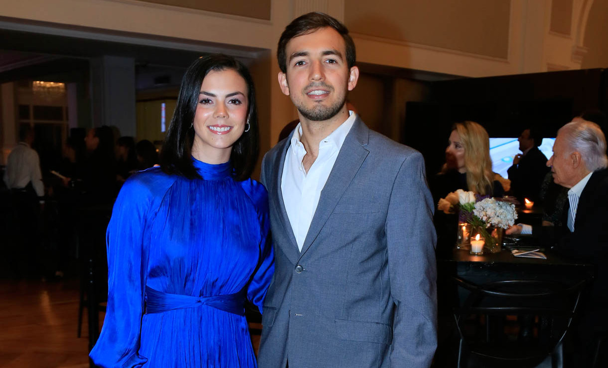 Eugenia García y David Ortiz