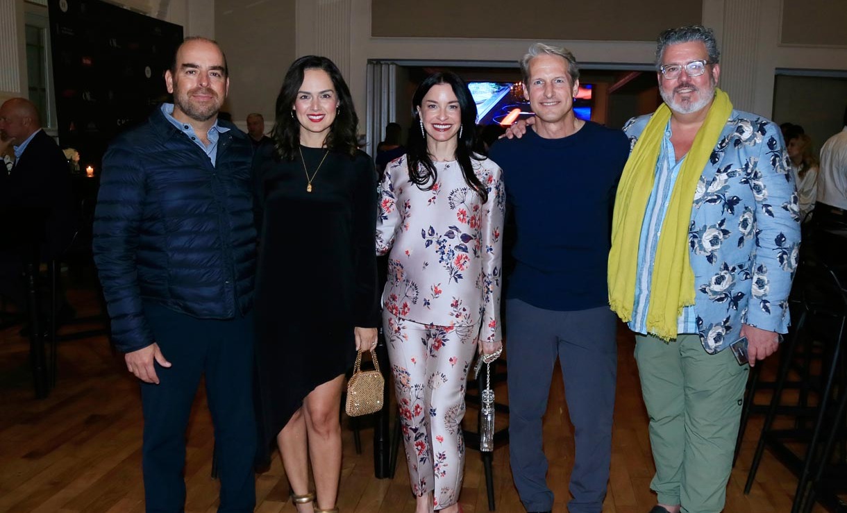 Rodrigo González, Marly De la Garza de González, Norma González de Margáin, Ricardo Margáin y Javier Lozano