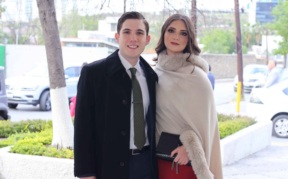 Alonso Garza y Michelle Marín