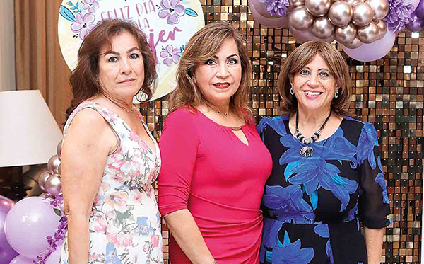 Esther Galve, Paty Carrillo y Marigel Manzur / Foto: Dennis Hernández