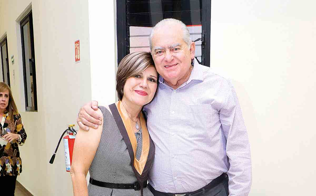 Alejandra Sandoval y David Gómez / Foto: Dennis Hernández