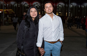Griselda Flores y Josué Solís