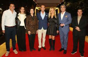 Helio Especiale, Anna Nora Peters, Blanca Maiz, Rafael Alanís, Teté García Luna de Barrera, Ramiro Barrera y y Rafael Arroyo. Fotos: Roberto Alvarado