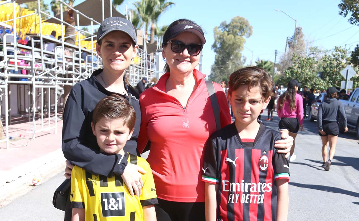 Lucía, Lucy, Yamil y Anuar